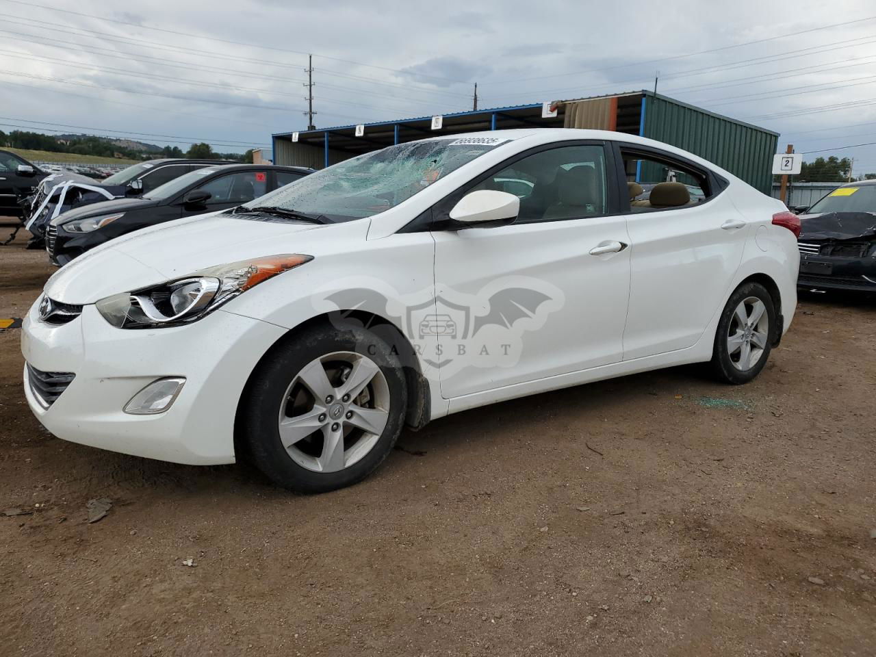 Hyundai Elantra GLS 1.8L  4 2012