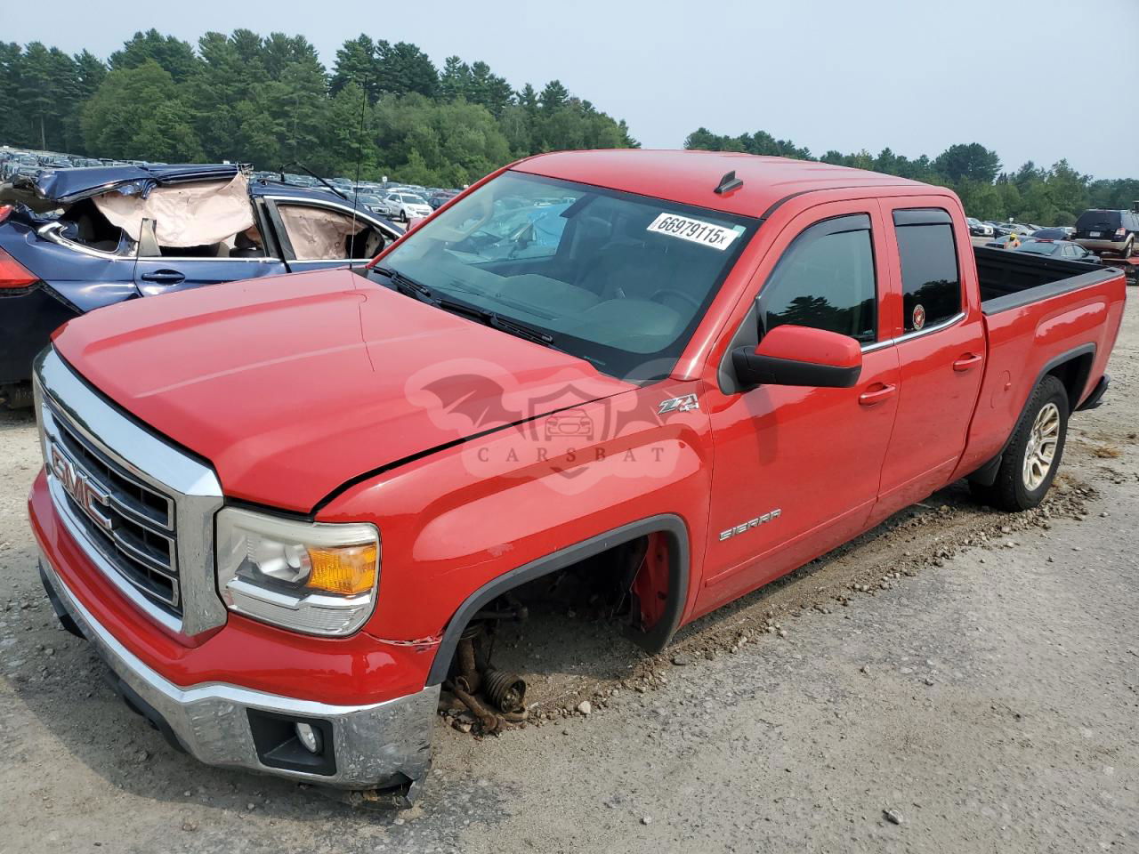 GMC Sierra K1500 SLE 5.3L  8 2014