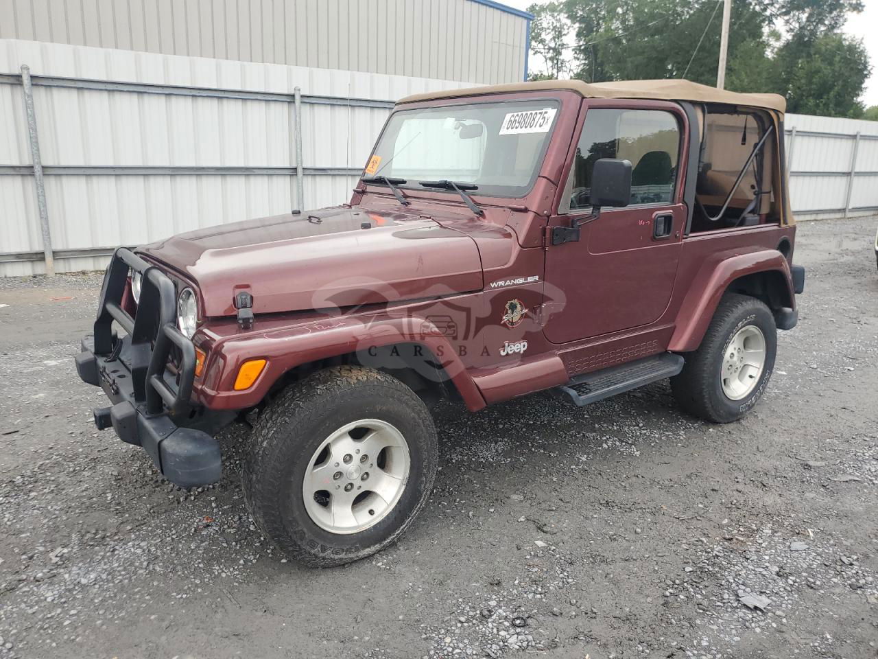 Jeep Wrangler SAHARA 4.0L  6 2002