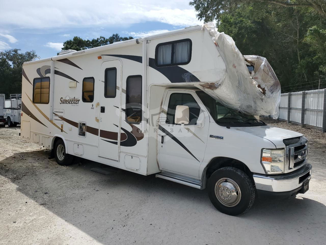 Ford Econoline E450 SUPER DUTY CUTAWAY VAN 6.8L 10 2008