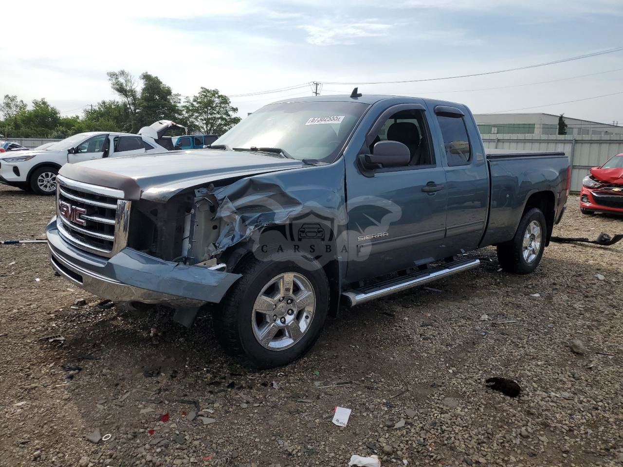 GMC Sierra K1500 SLE 5.3L  8 2012