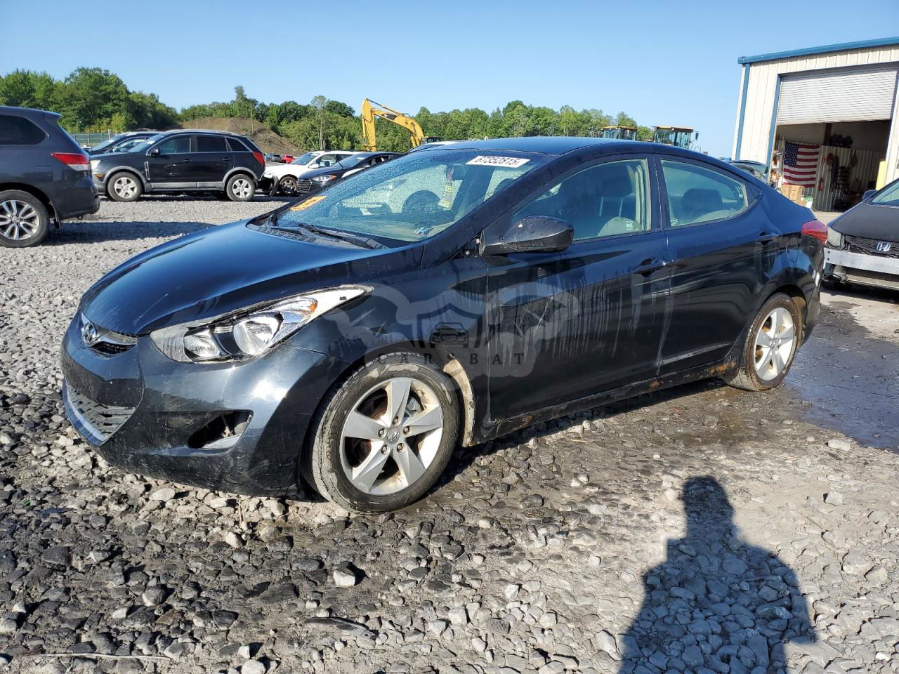 Hyundai Elantra GLS 1.8L  4 2012