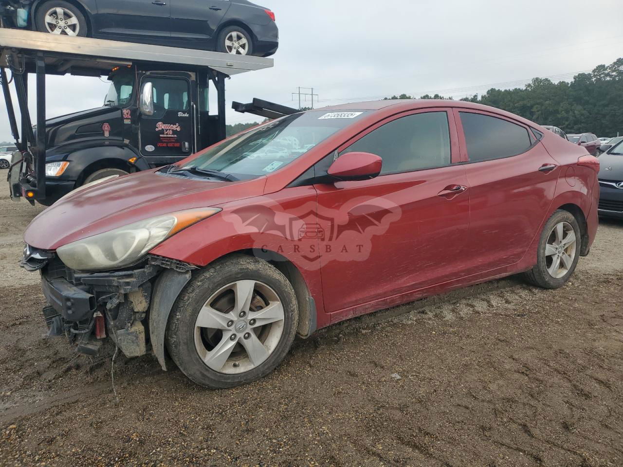 Hyundai Elantra GLS 1.8L  4 2012