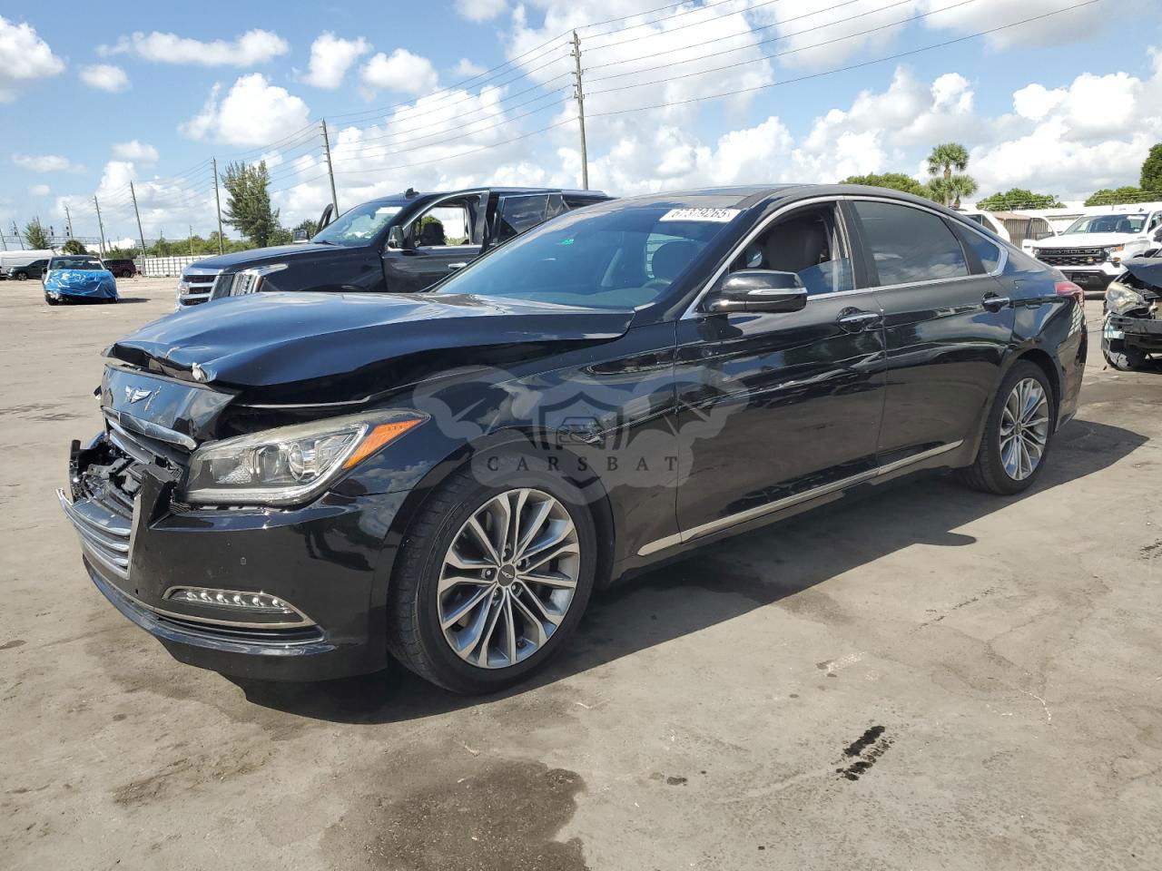 Genesis G80 BASE 3.8L  6 2017