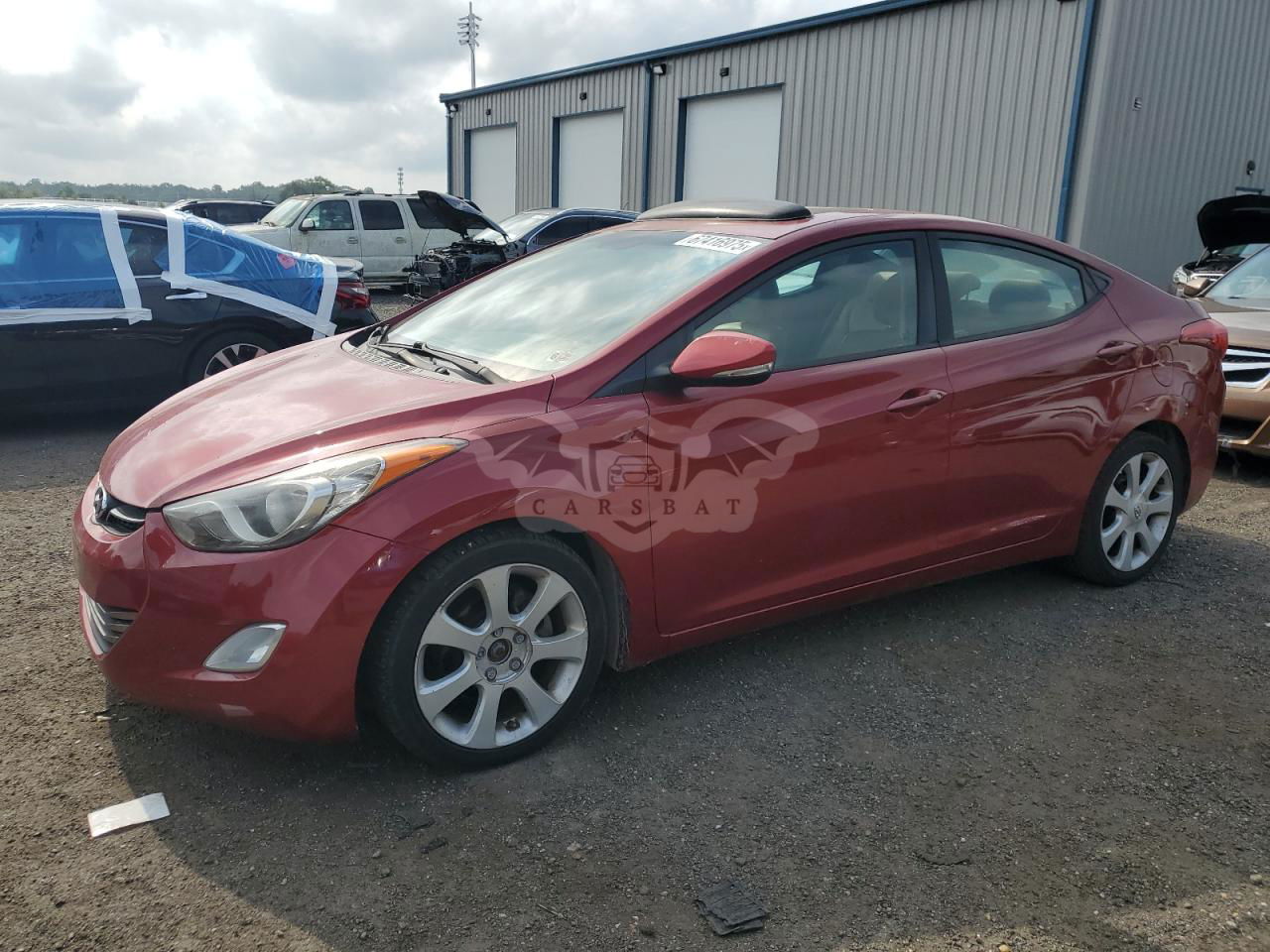 Hyundai Elantra GLS 1.8L  4 2012