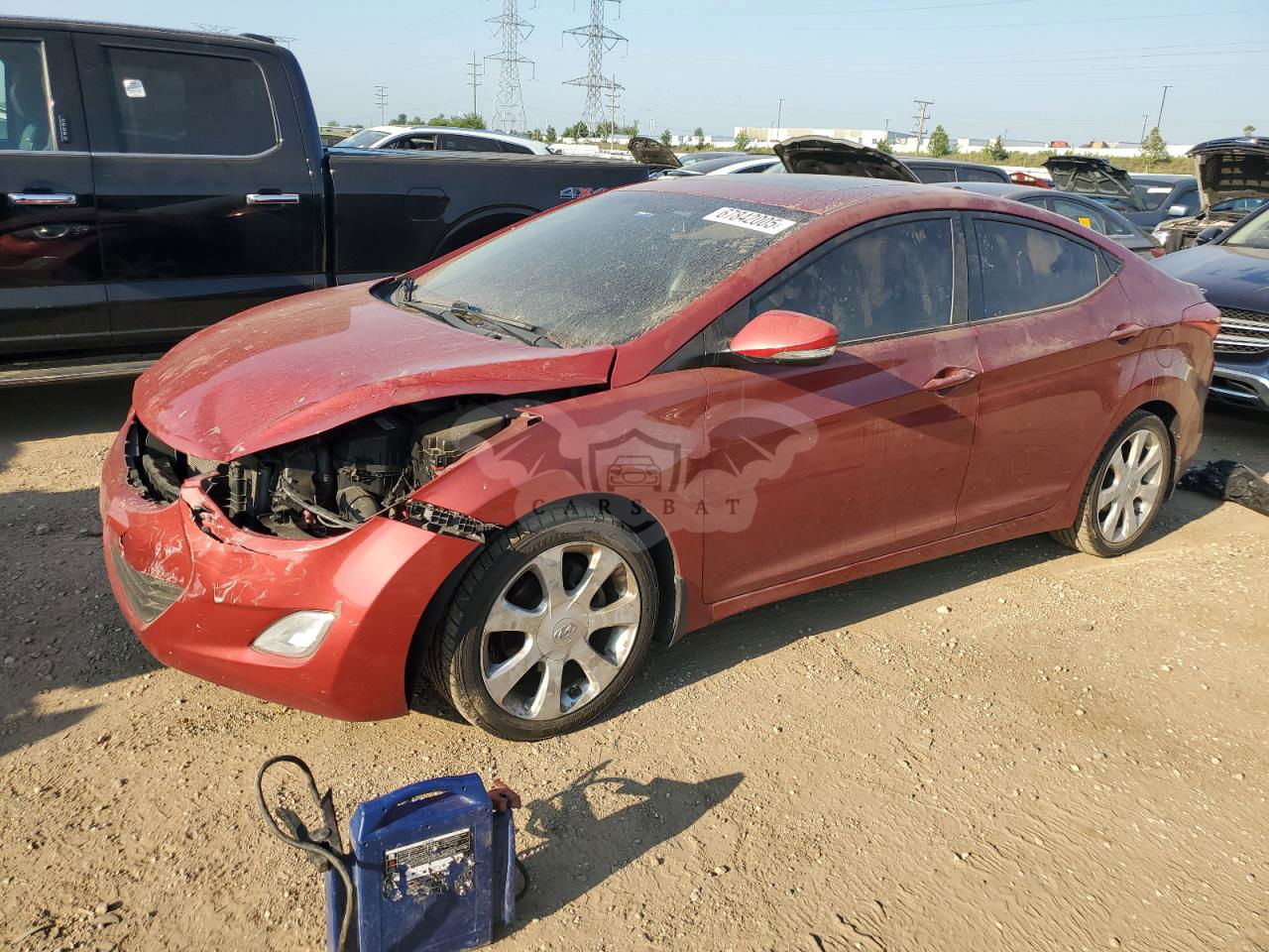 Hyundai Elantra GLS 1.8L  4 2012
