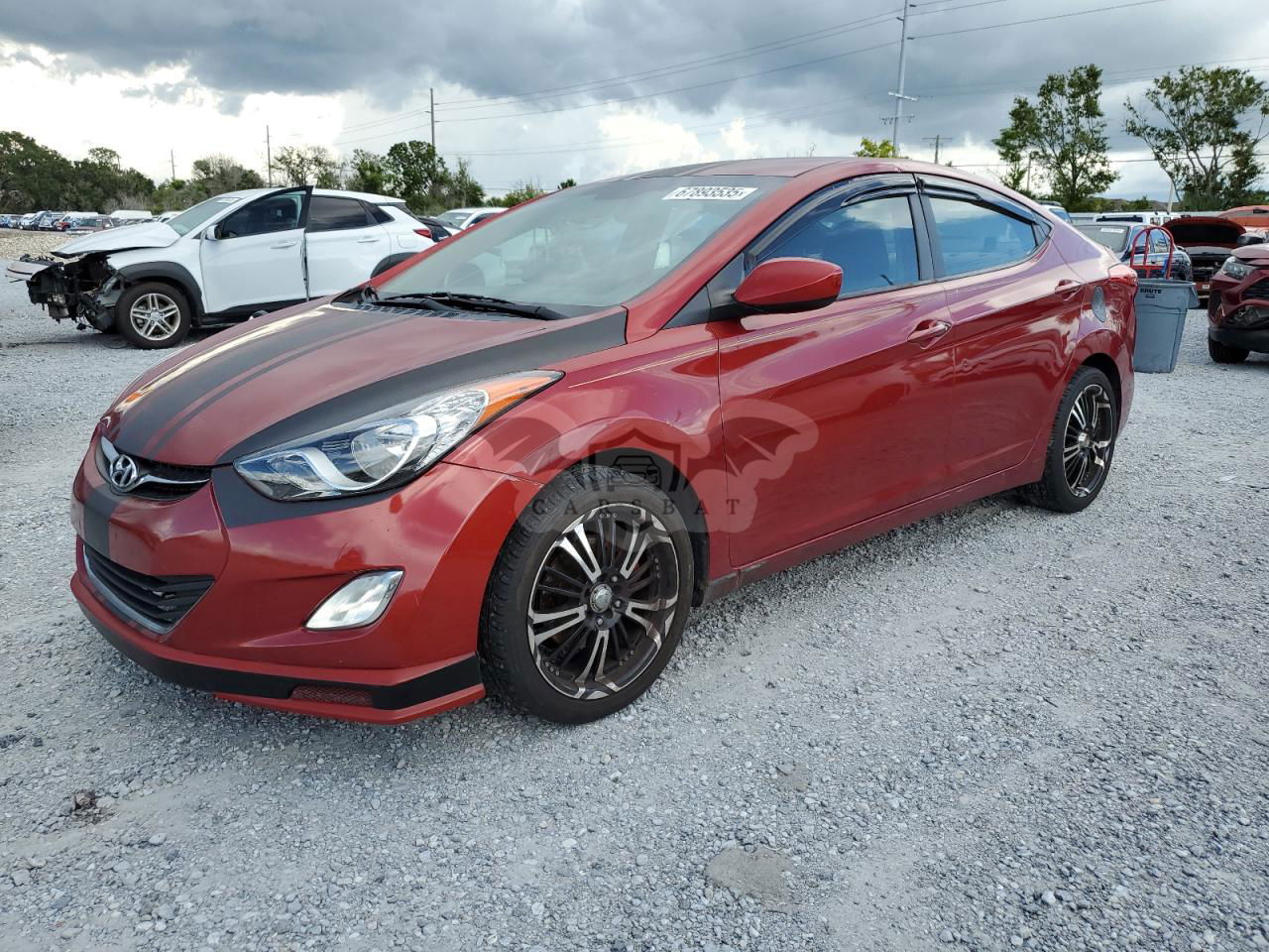 Hyundai Elantra GLS 1.8L  4 2012