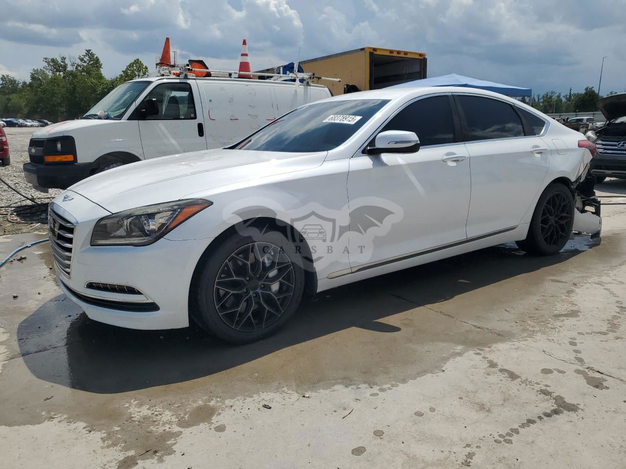 Genesis G80 BASE 3.8L  6 2017