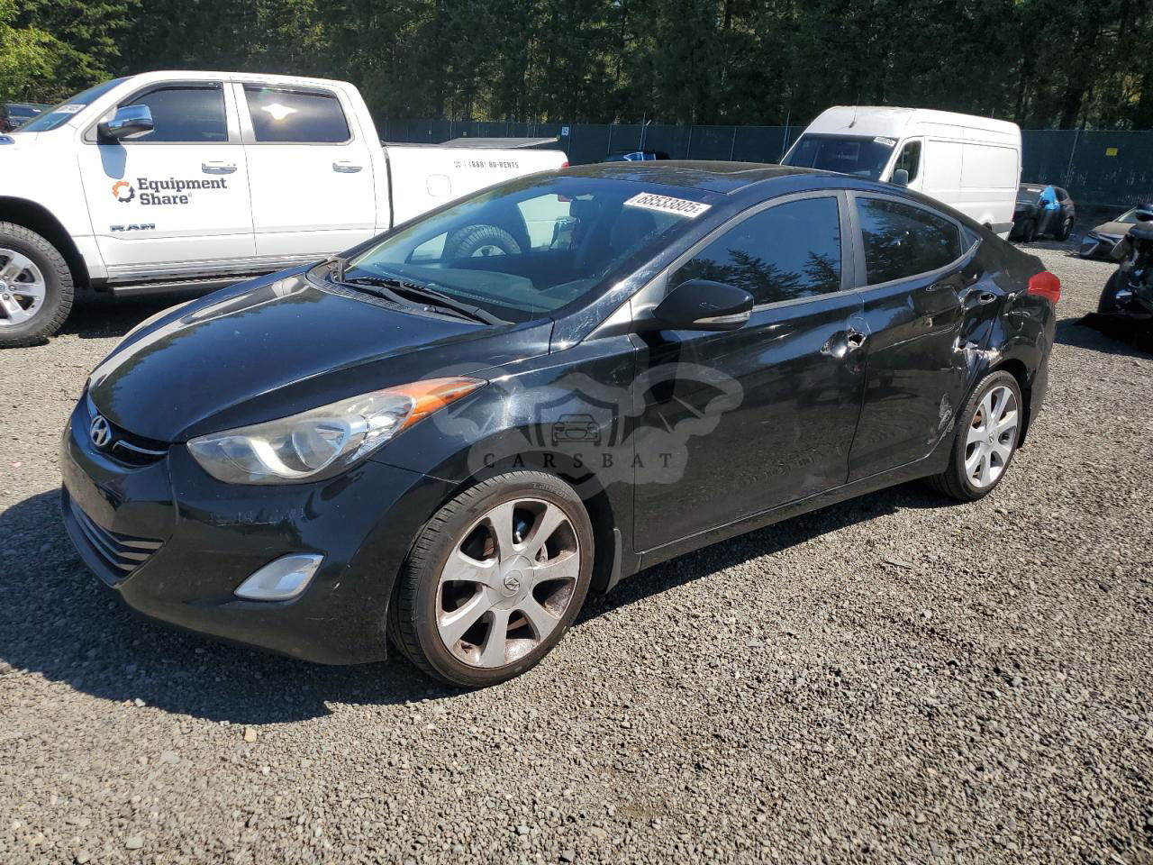Hyundai Elantra GLS 1.8L  4 2012
