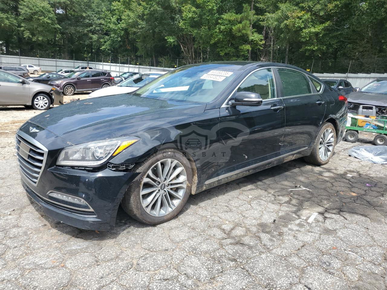 Genesis G80 BASE 3.8L  6 2017