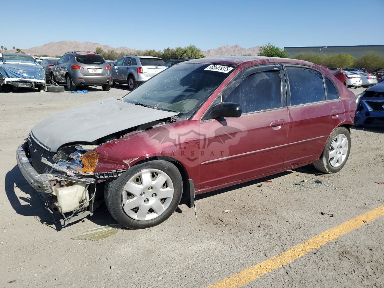 Honda Civic EX 1.7L  4 2002