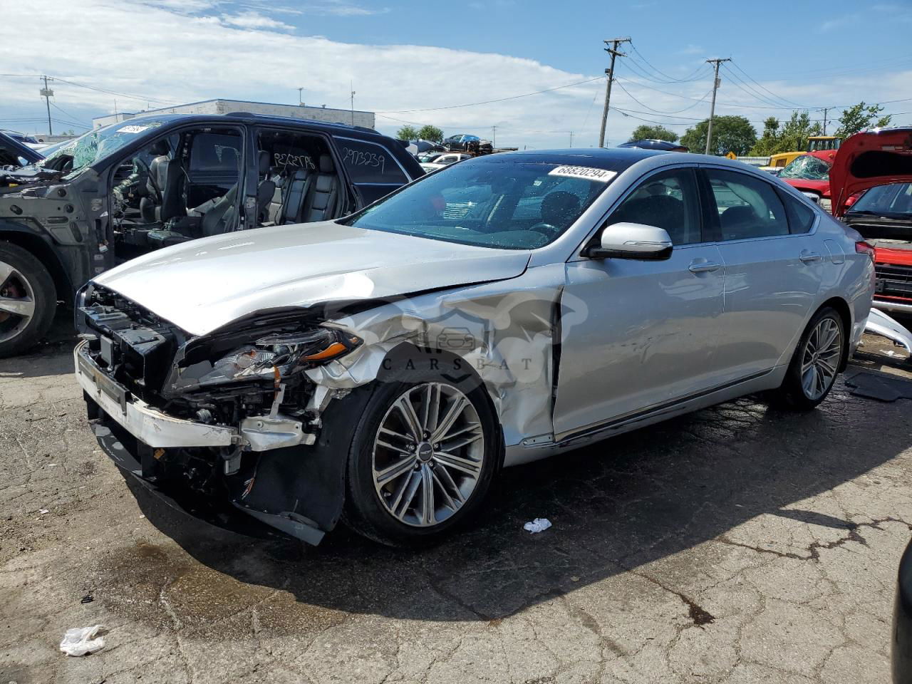 Genesis G80 BASE 3.8L  6 2018