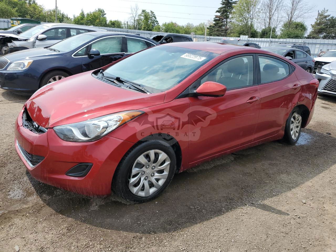 Hyundai Elantra GLS 1.8L  4 2012