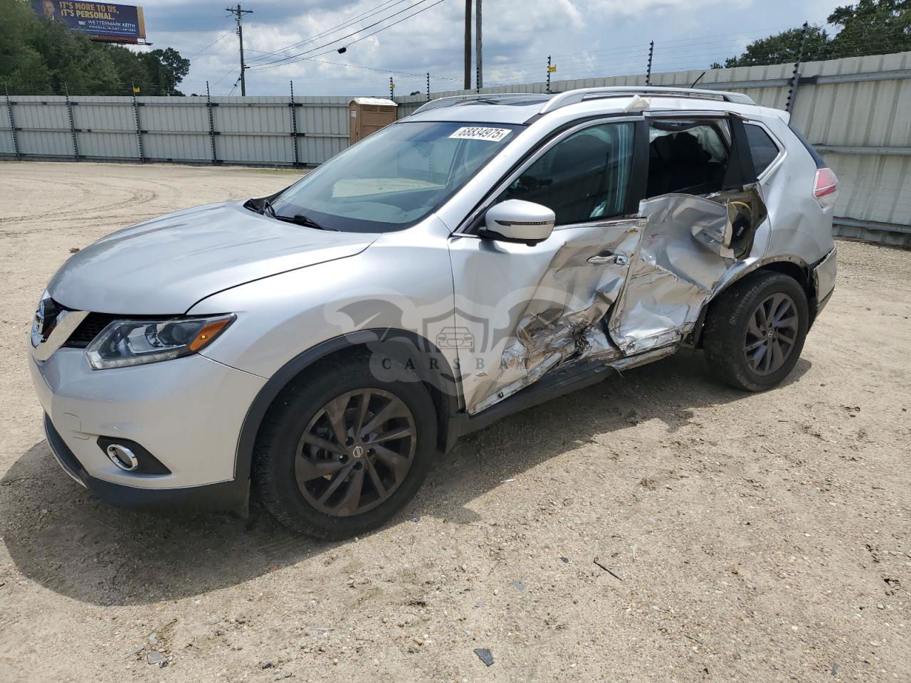 Nissan Rogue S 2.5L  4 2016
