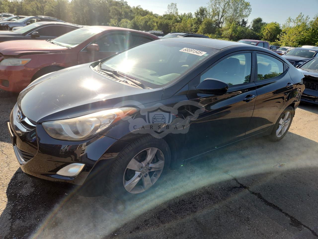 Hyundai Elantra GLS 1.8L  4 2012