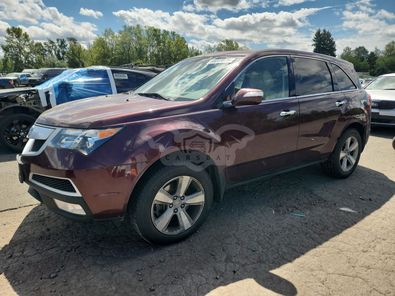 Acura MDX TECHNOLOGY 3.7L  6 2012