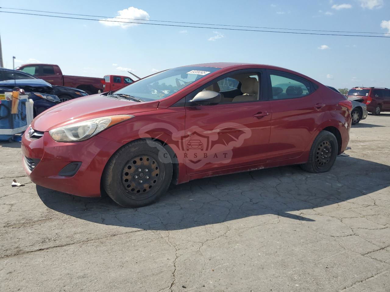 Hyundai Elantra GLS 1.8L  4 2012
