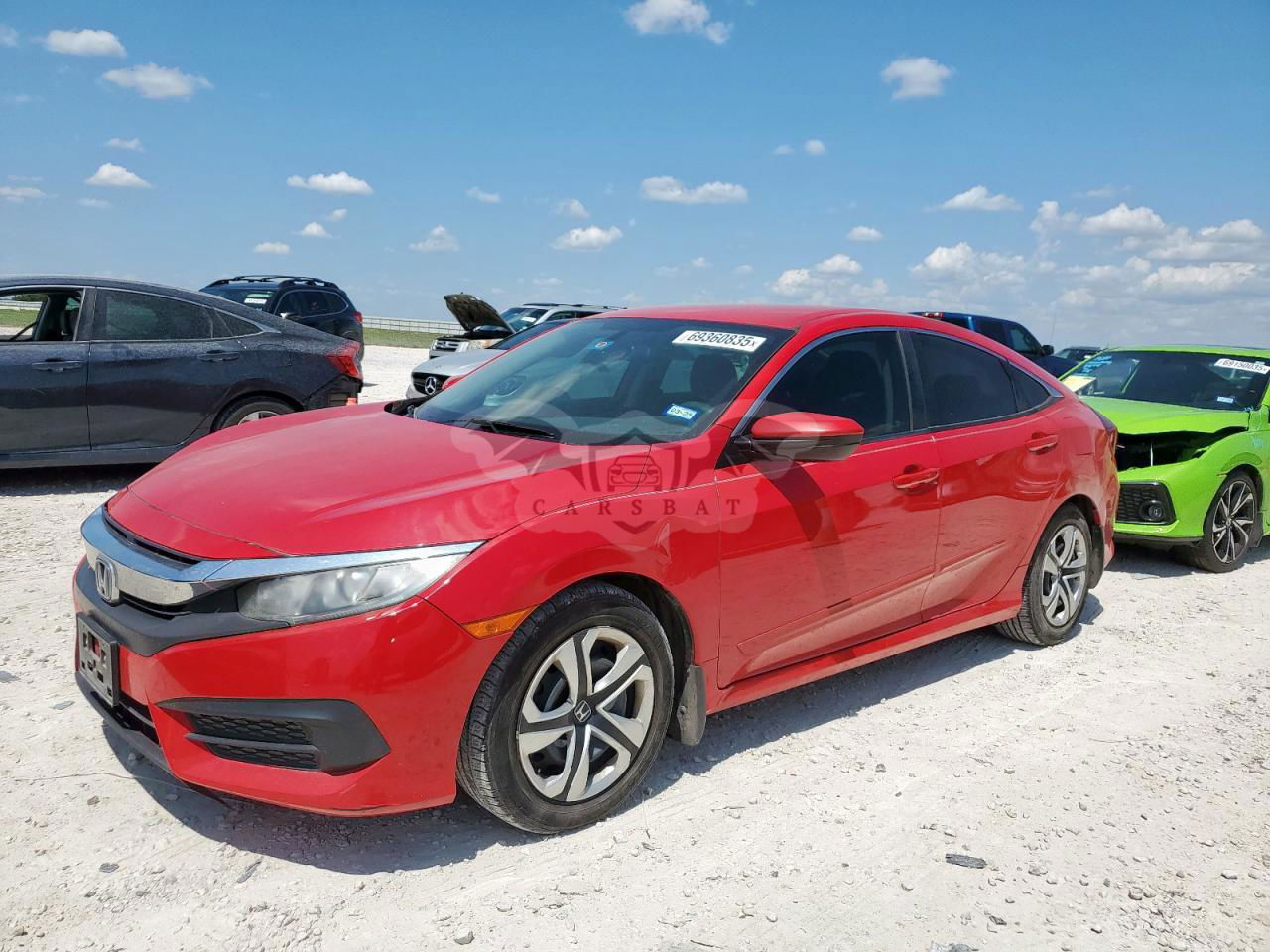 Honda Civic LX 2.0L  4 2016