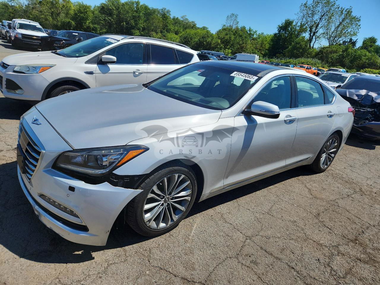 Genesis G80 BASE 3.8L  6 2017