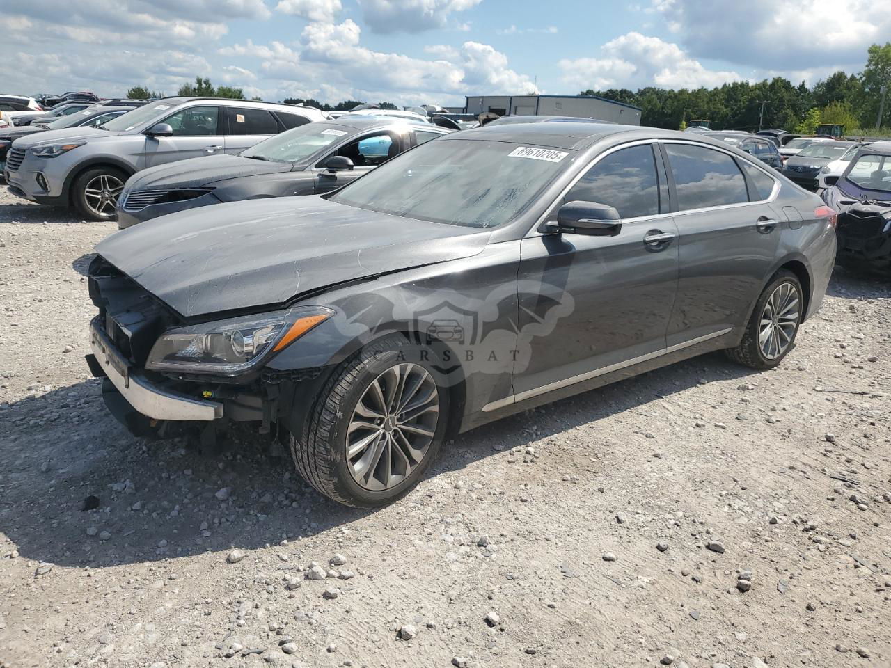 Genesis G80 BASE 3.8L  6 2017