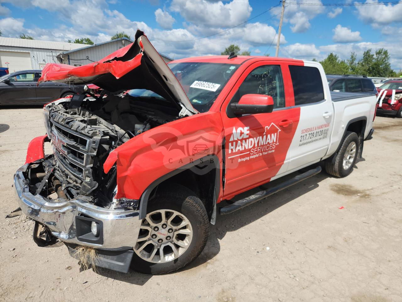 GMC Sierra K1500 SLE 5.3L  8 2014