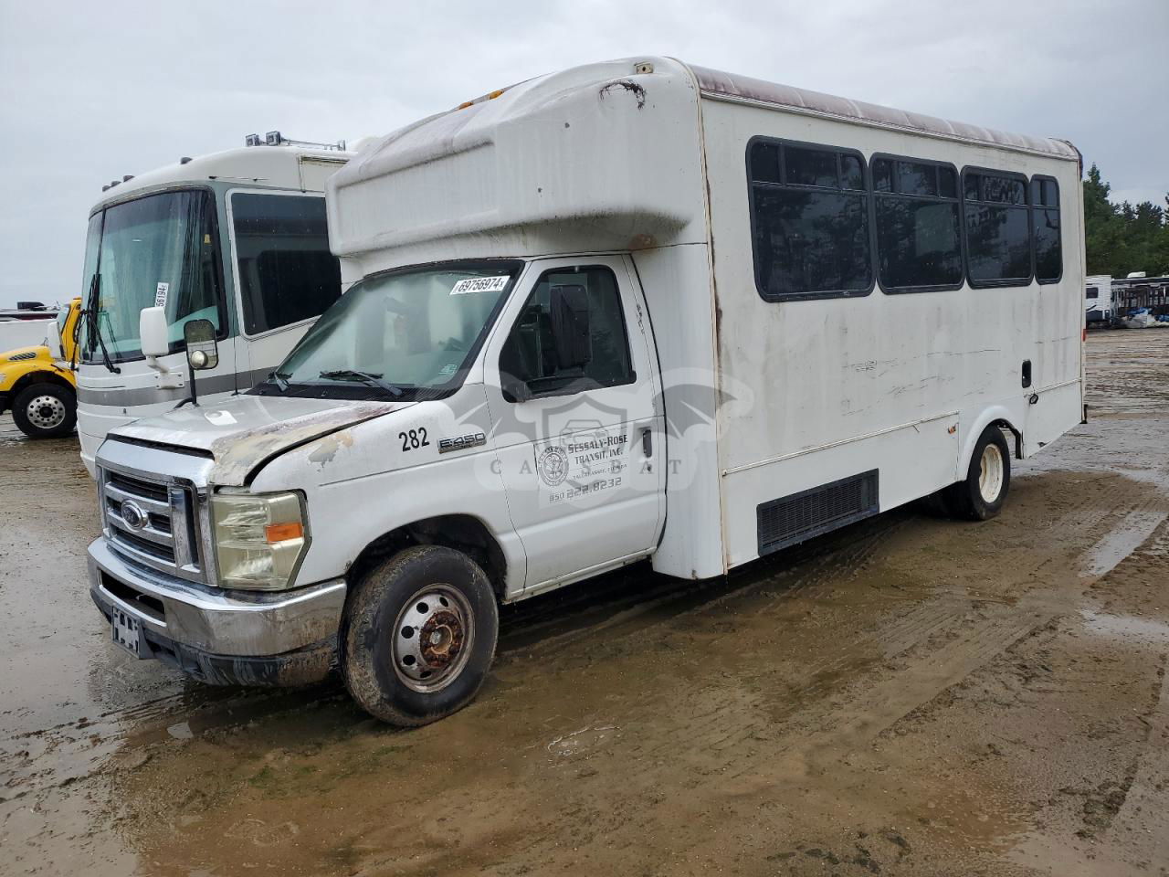Ford Econoline E450 SUPER DUTY CUTAWAY VAN 6.8L 10 2008