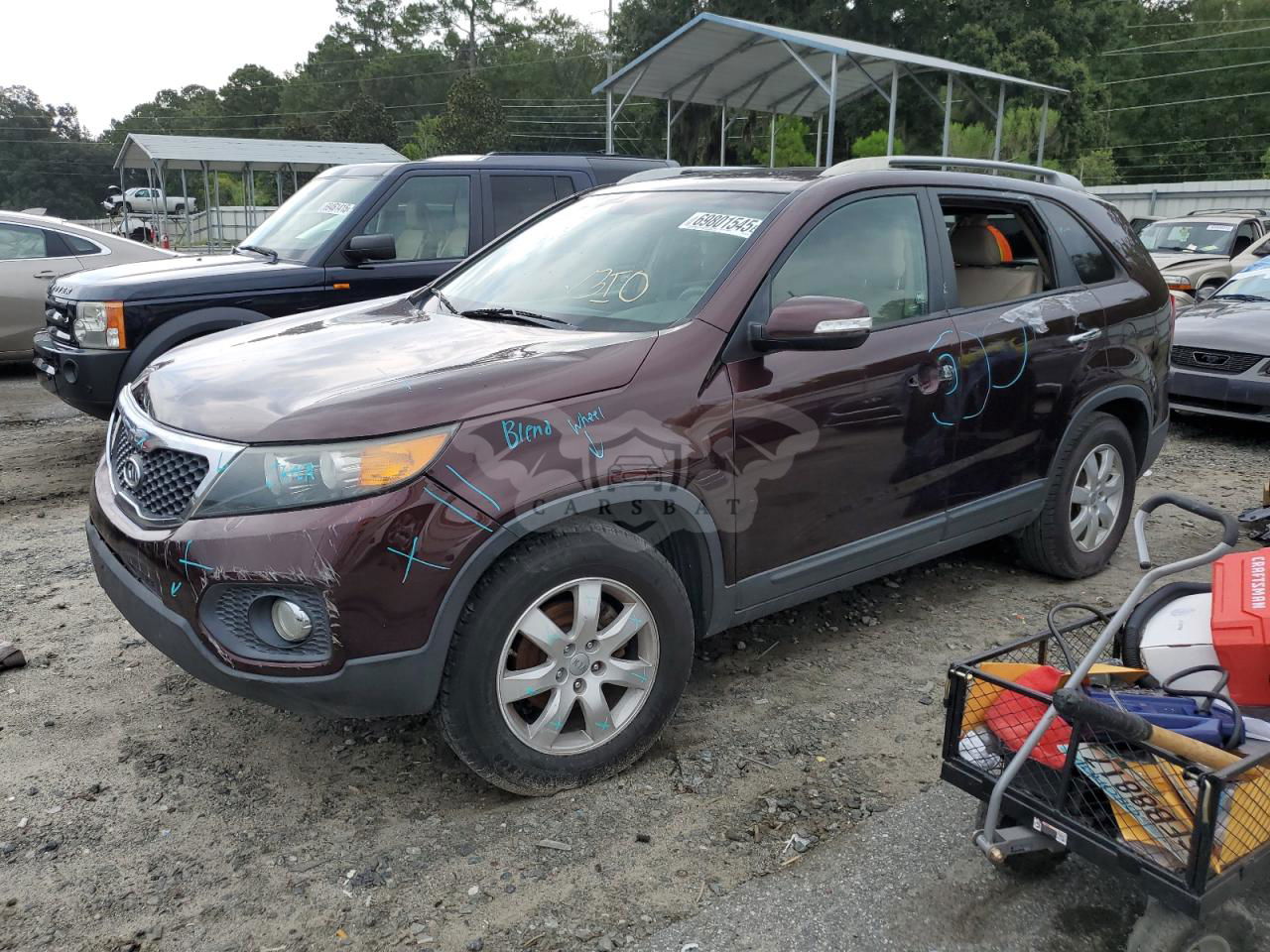 Kia Sorento BASE 2.4L  4 2012