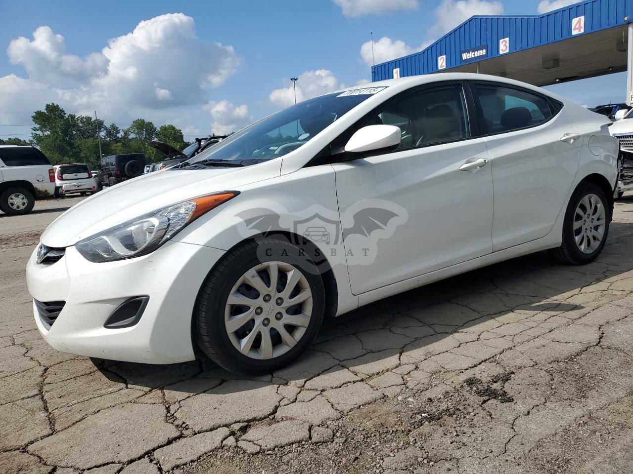 Hyundai Elantra GLS 1.8L  4 2012