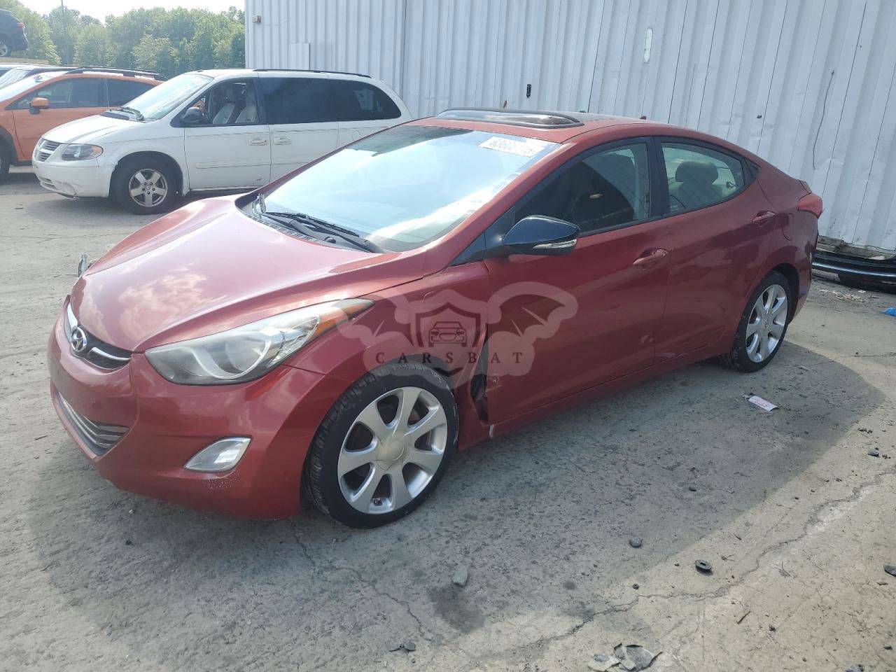 Hyundai Elantra GLS 1.8L  4 2012