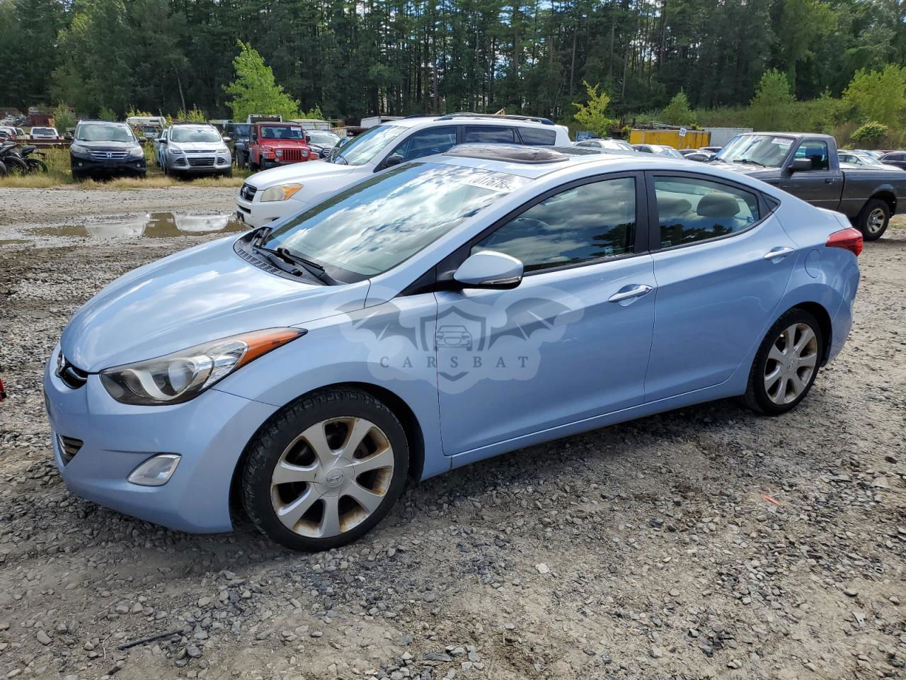Hyundai Elantra GLS 1.8L  4 2012
