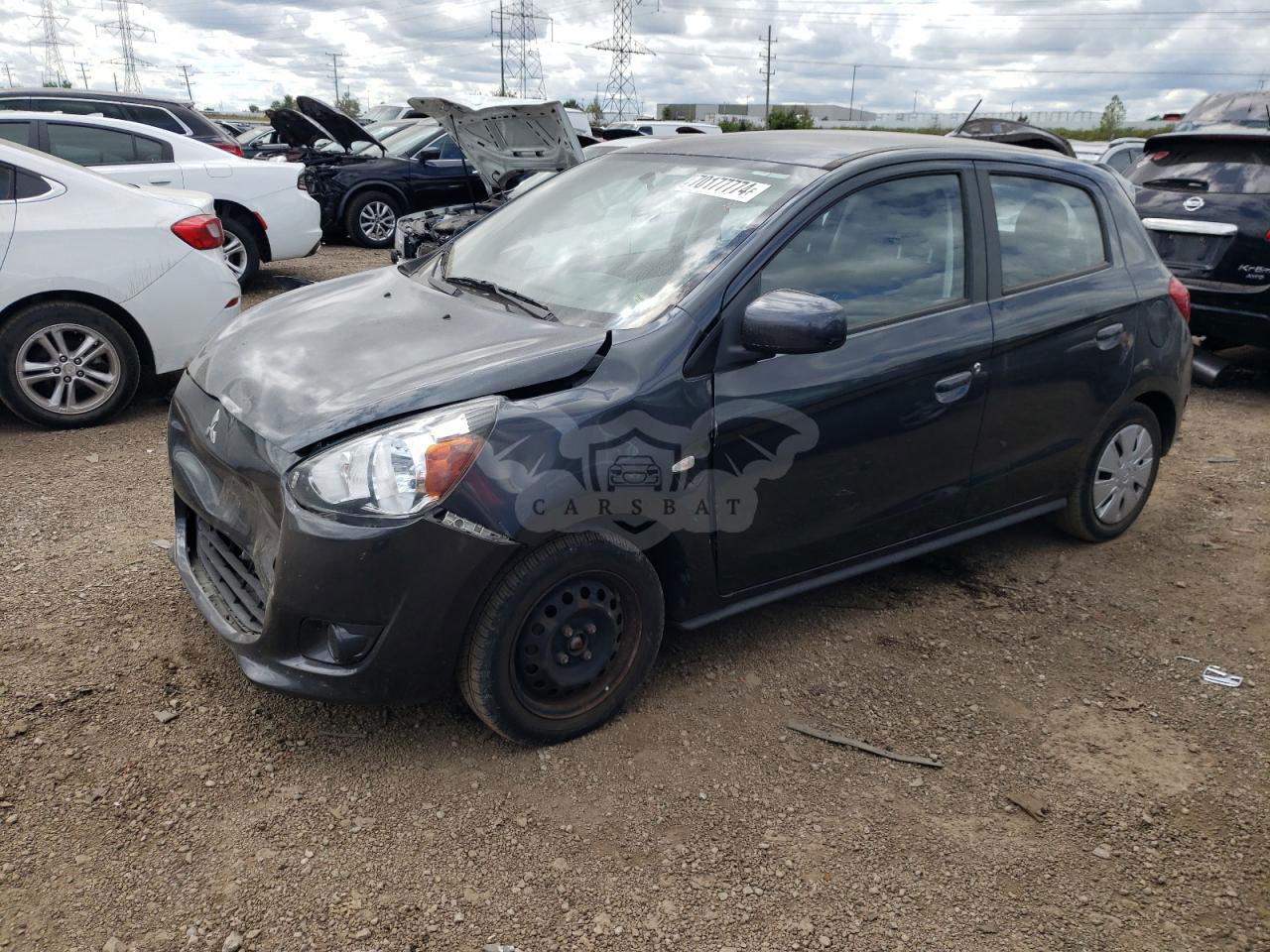 Mitsubishi Mirage DE 1.2L  3 2015