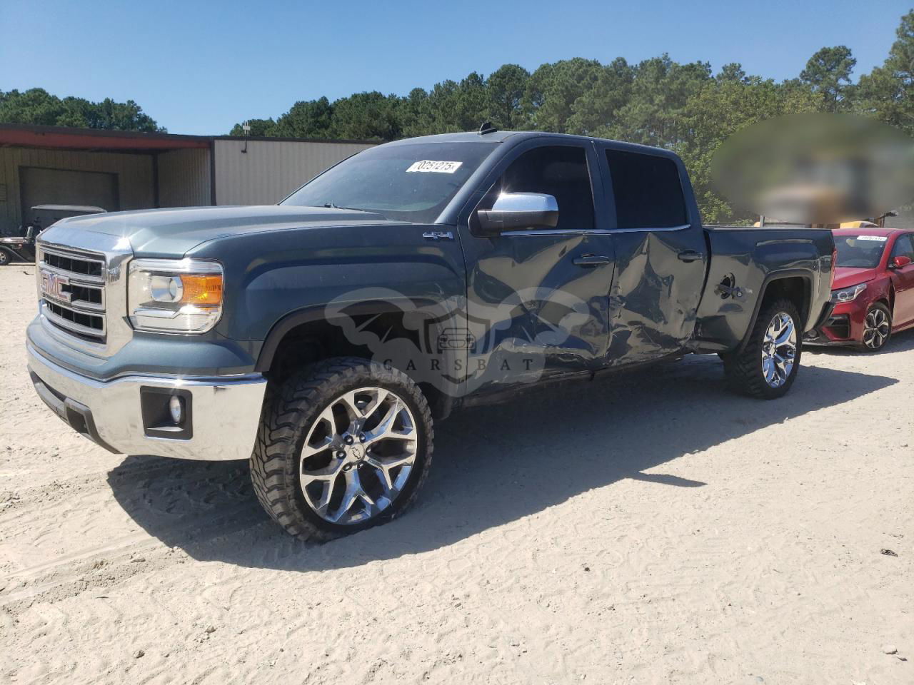GMC Sierra K1500 SLE 5.3L  8 2014