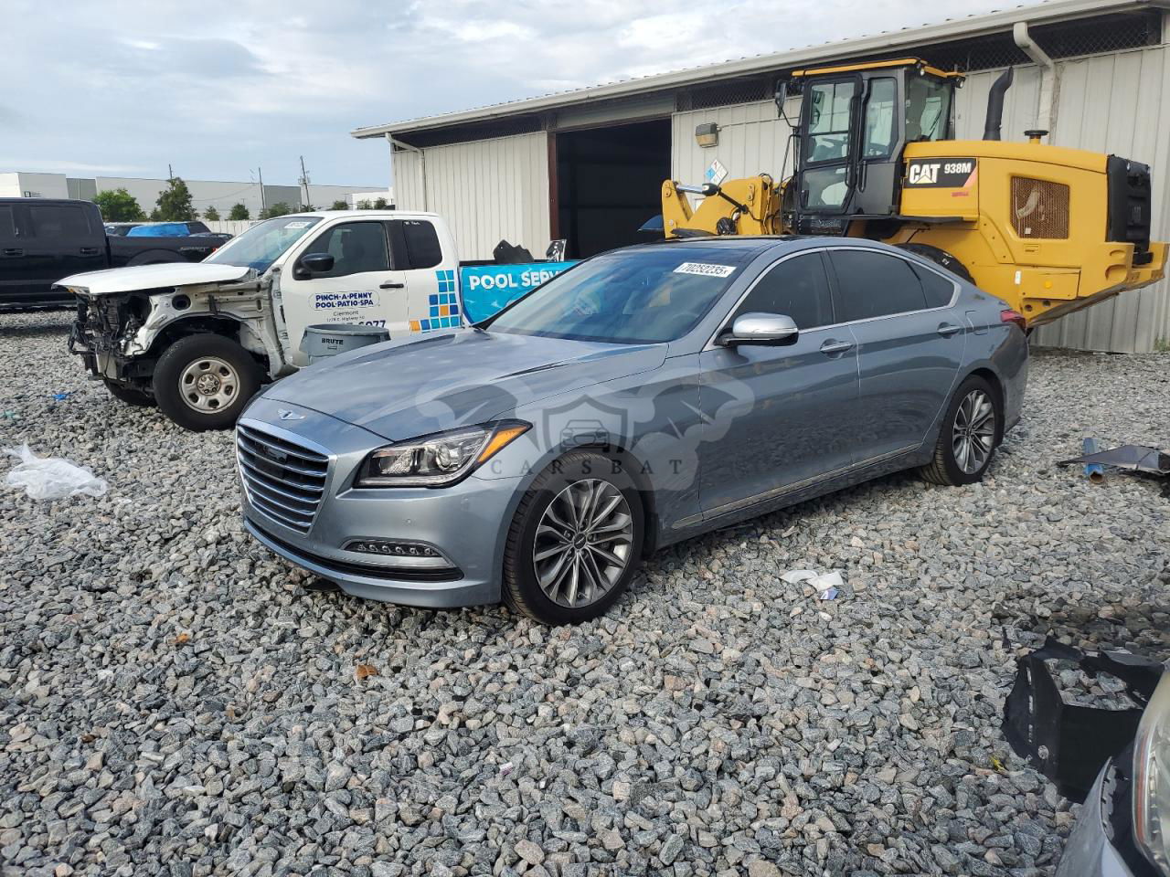 Genesis G80 BASE 3.8L  6 2017