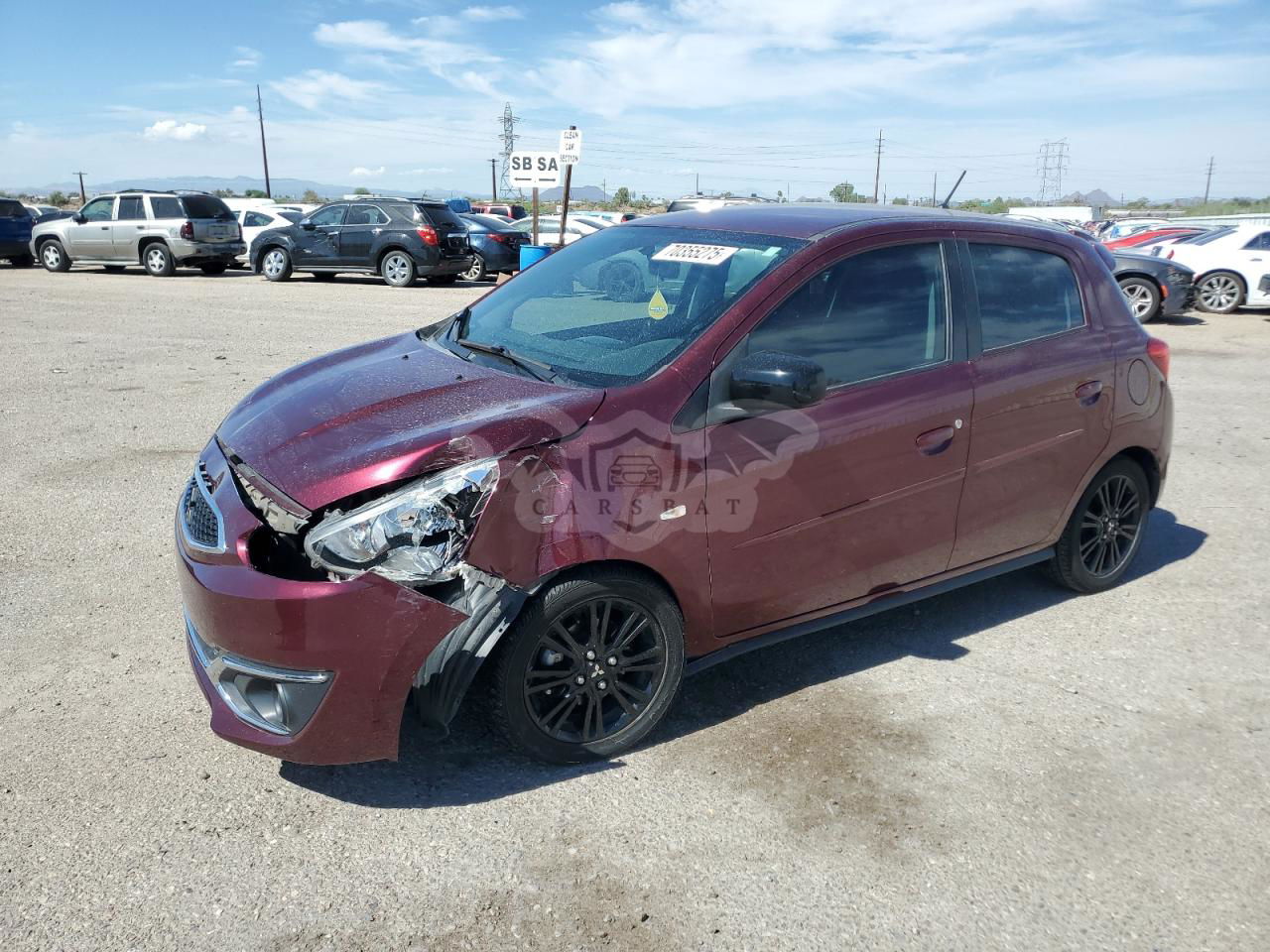 Mitsubishi Mirage LE 1.2L  3 2020