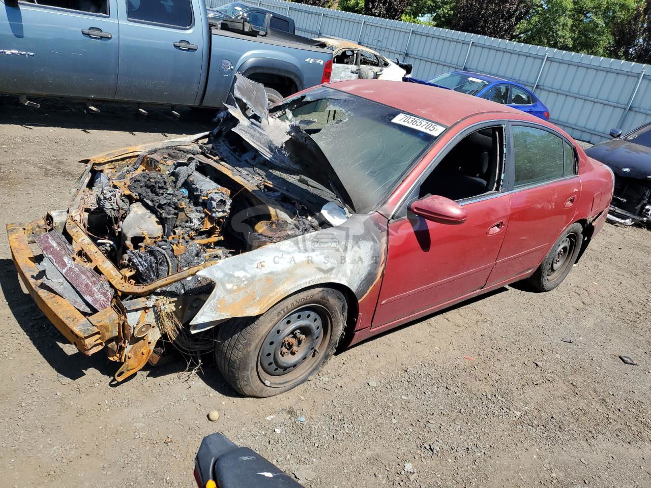 Nissan Altima BASE 2.5L  4 2003