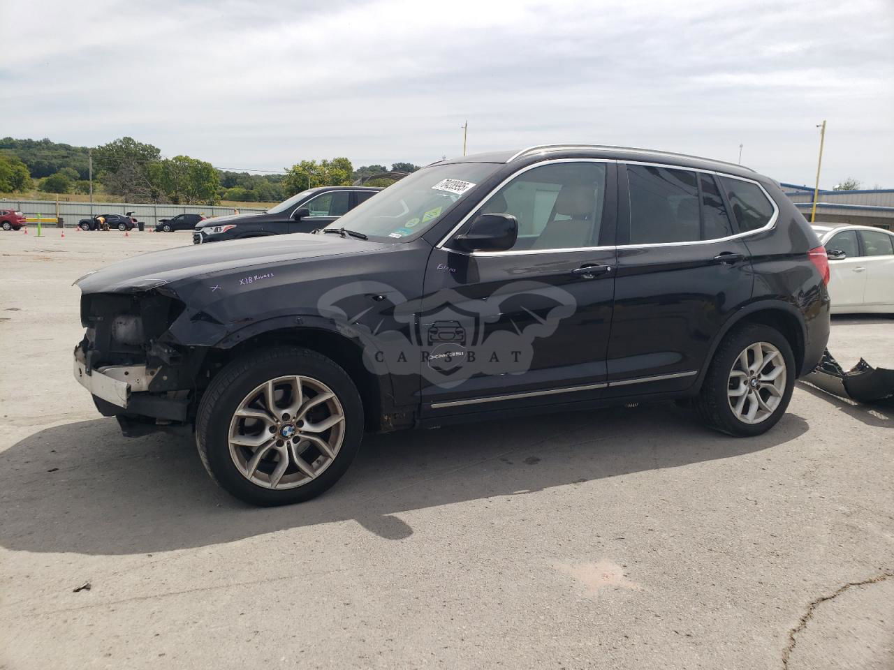 BMW X3 XDRIVE35I 3.0L  6 2011