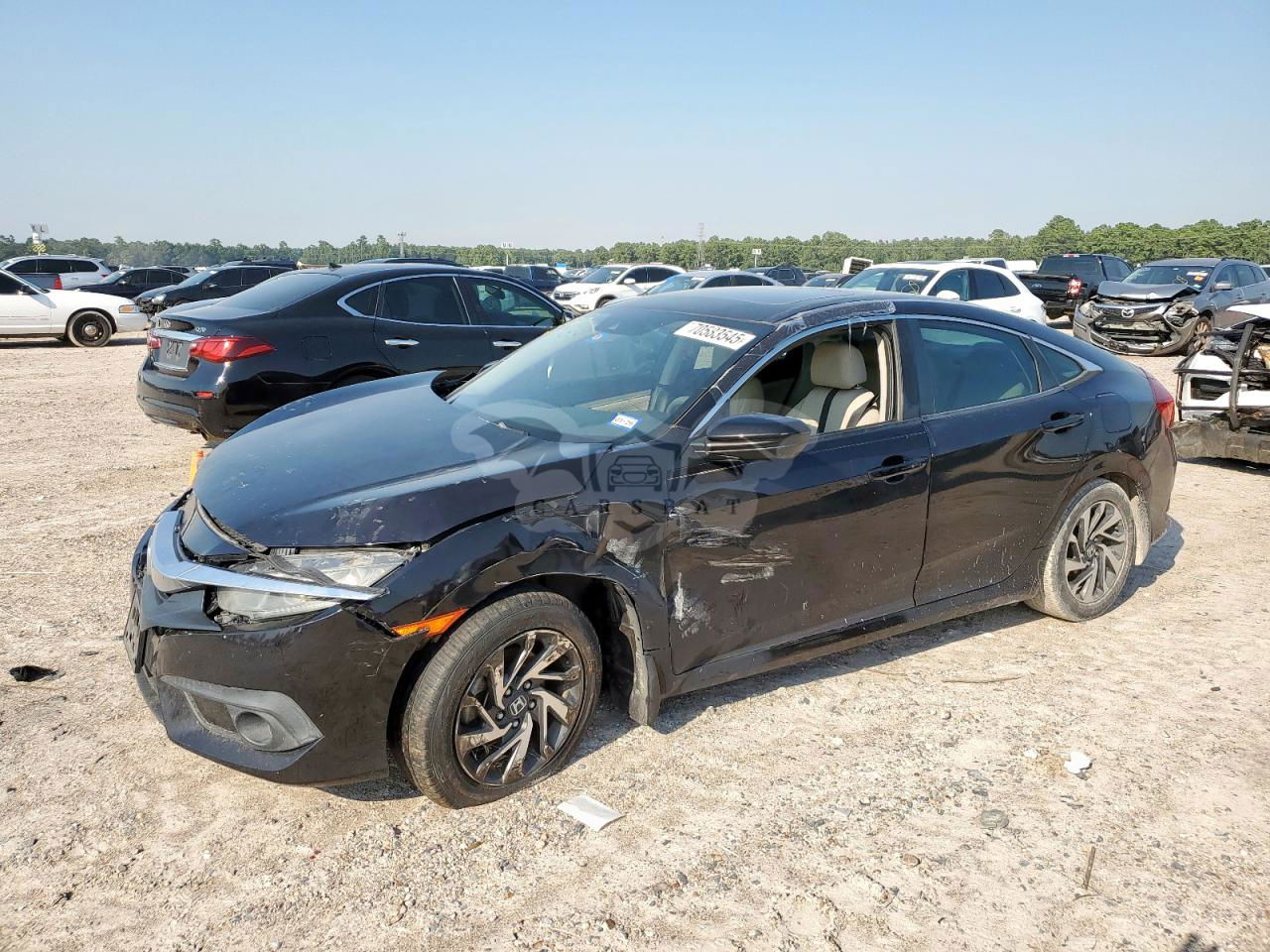 Honda Civic EX 2.0L  4 2016