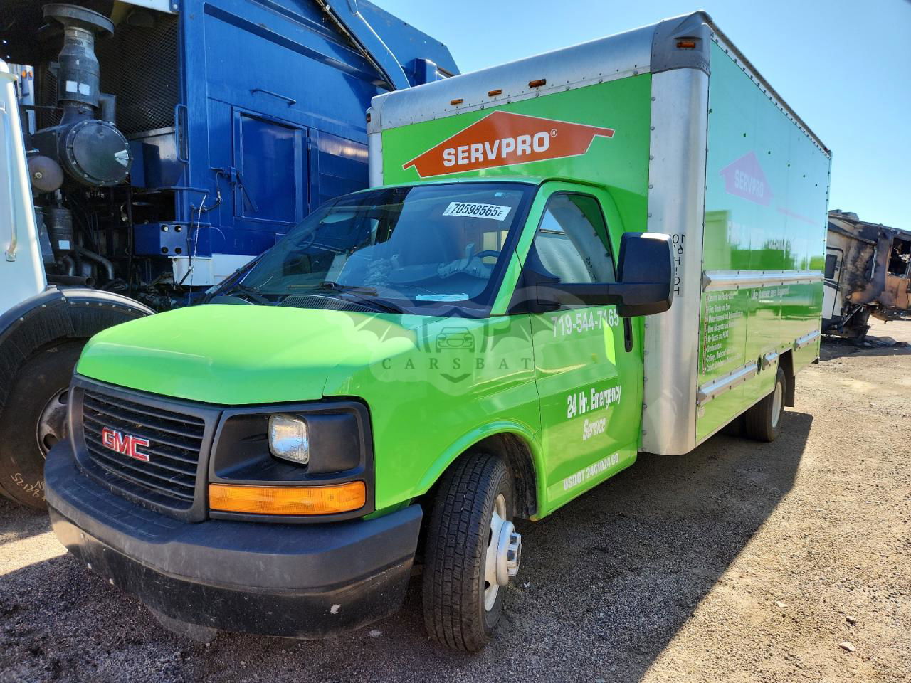GMC Savana CUTAWAY G3500 6.0L  8 2012