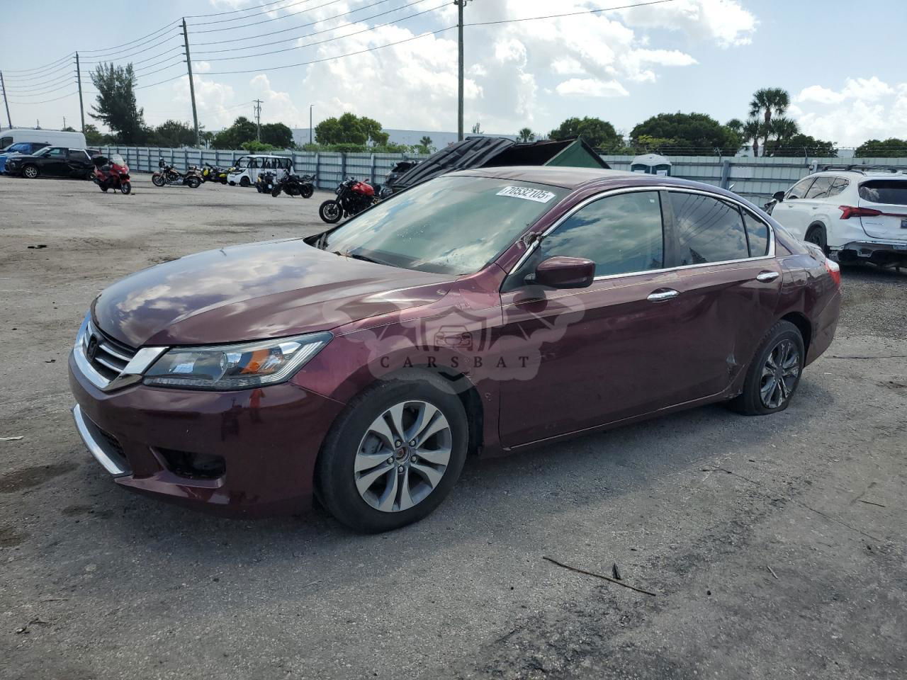 Honda Accord LX 2.4L  4 2013