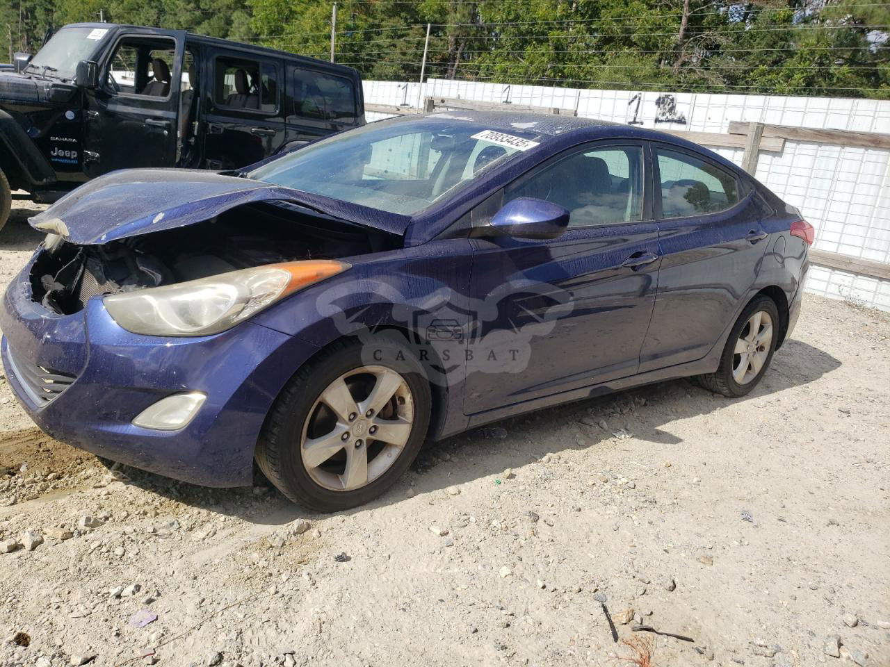 Hyundai Elantra GLS 1.8L  4 2012