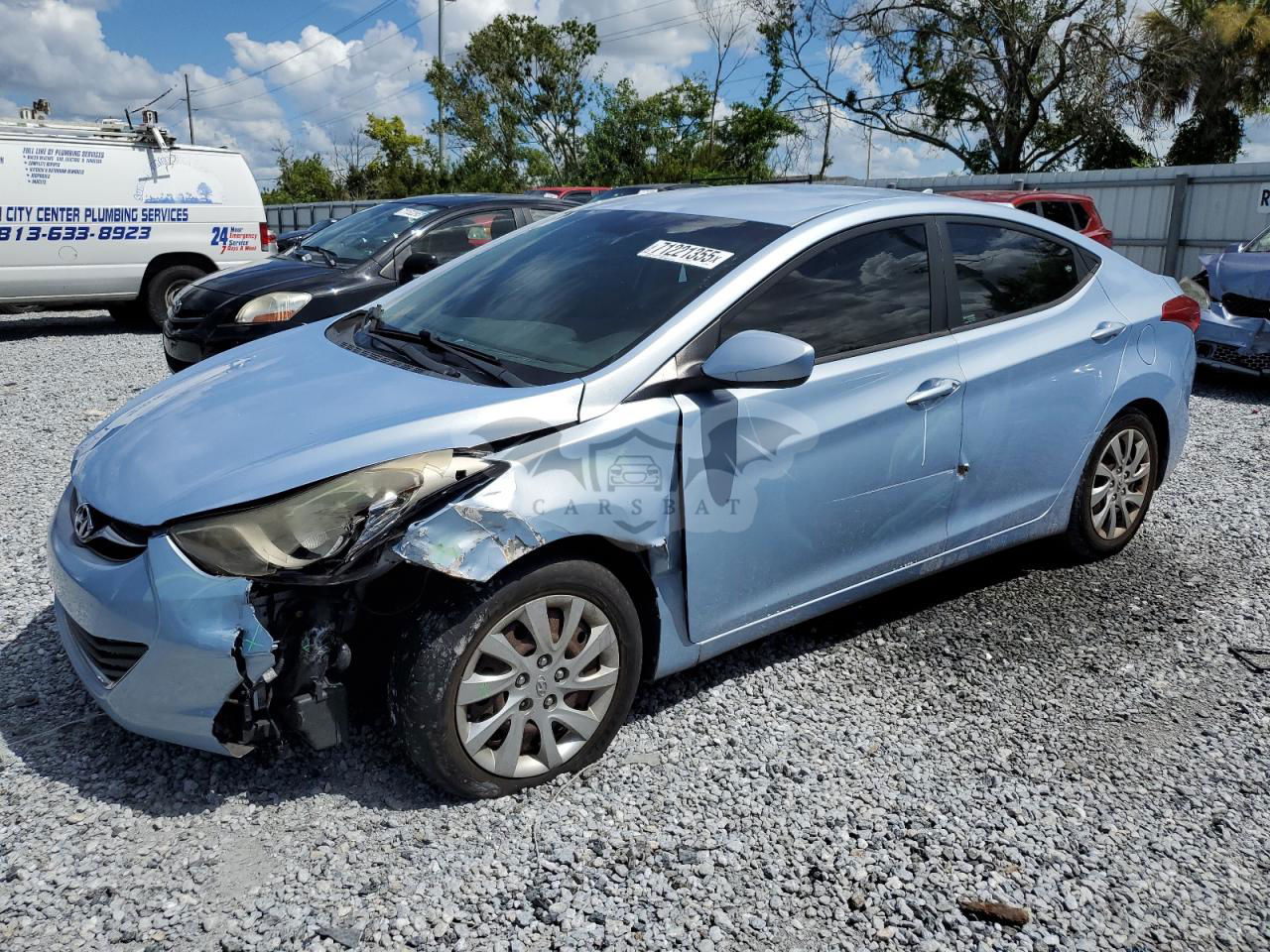 Hyundai Elantra GLS 1.8L  4 2012
