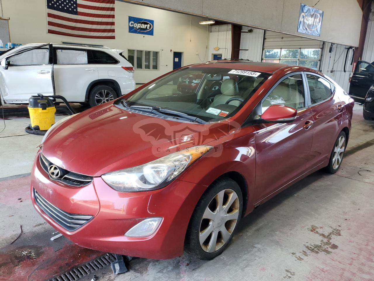 Hyundai Elantra GLS 1.8L  4 2012