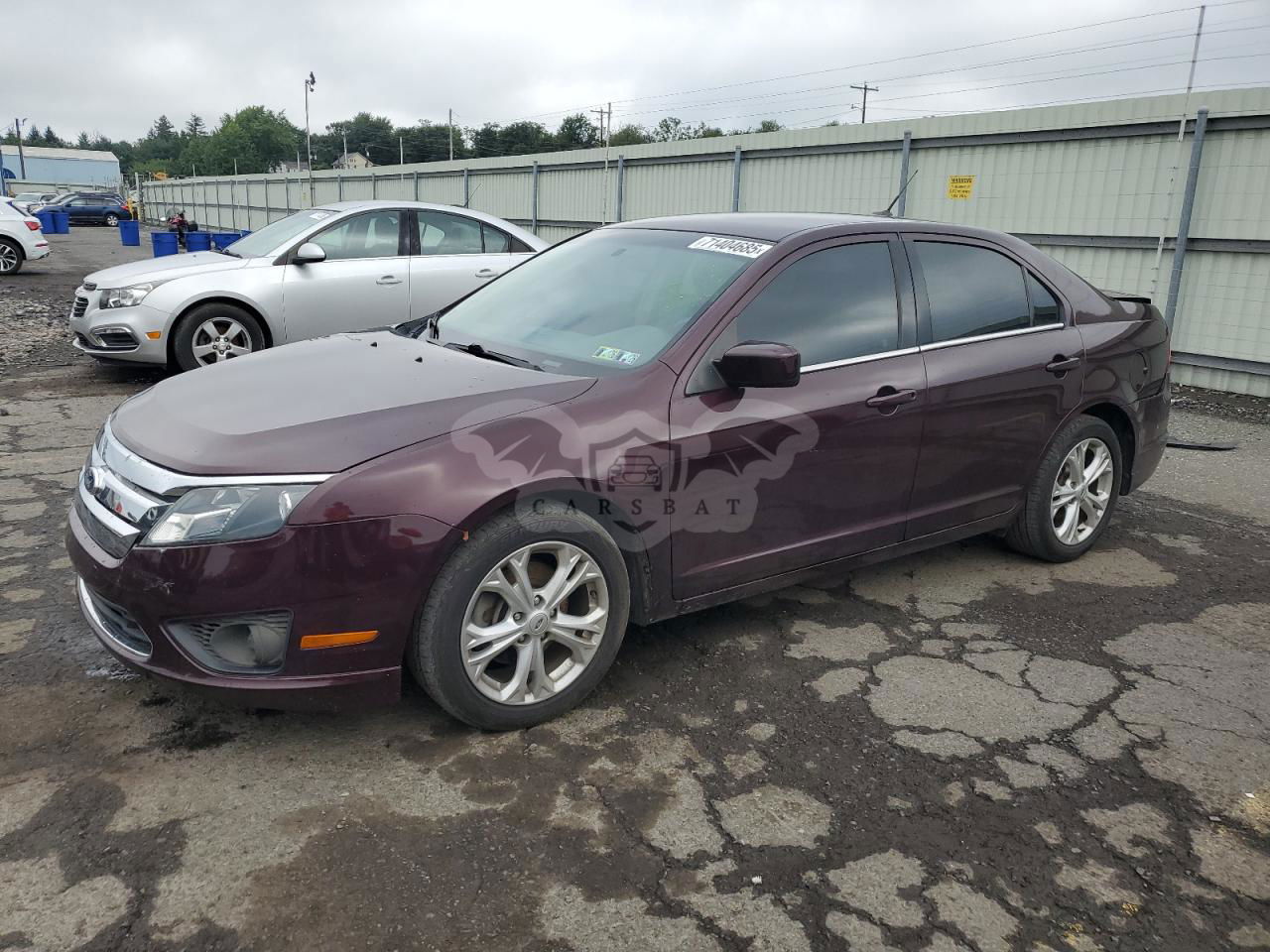 Ford Fusion SE 2.5L  4 2012