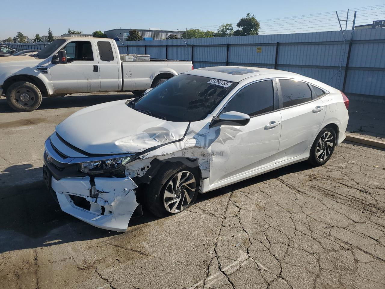 Honda Civic EX 2.0L  4 2016