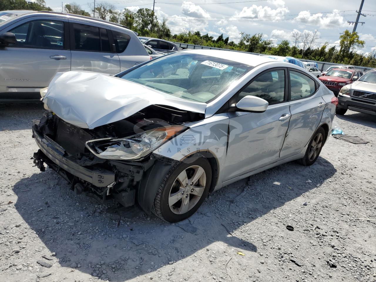 Hyundai Elantra GLS 1.8L  4 2012