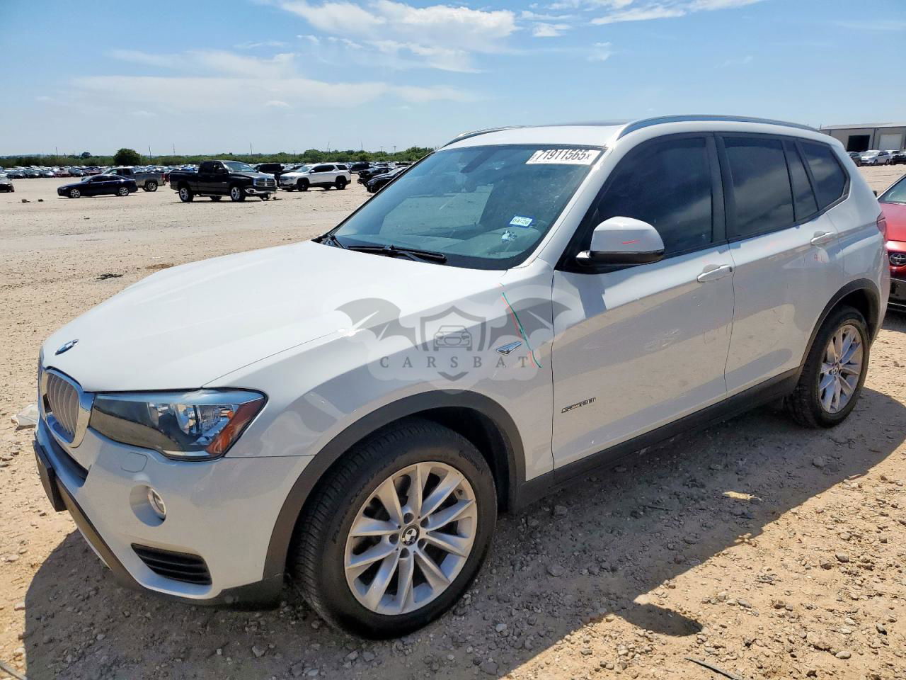 BMW X3 SDRIVE28I 2.0L  4 2016