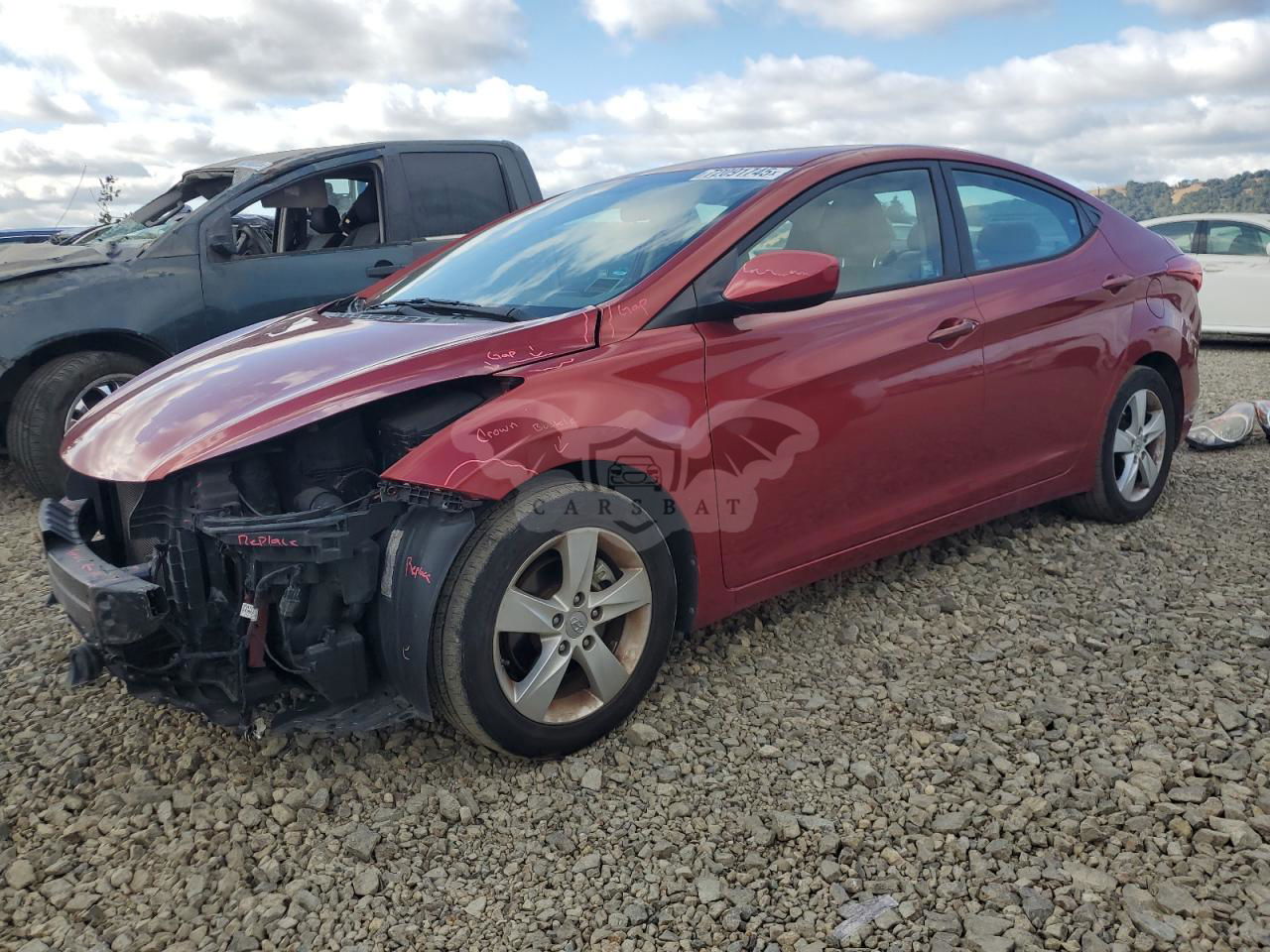 Hyundai Elantra GLS 1.8L  4 2012