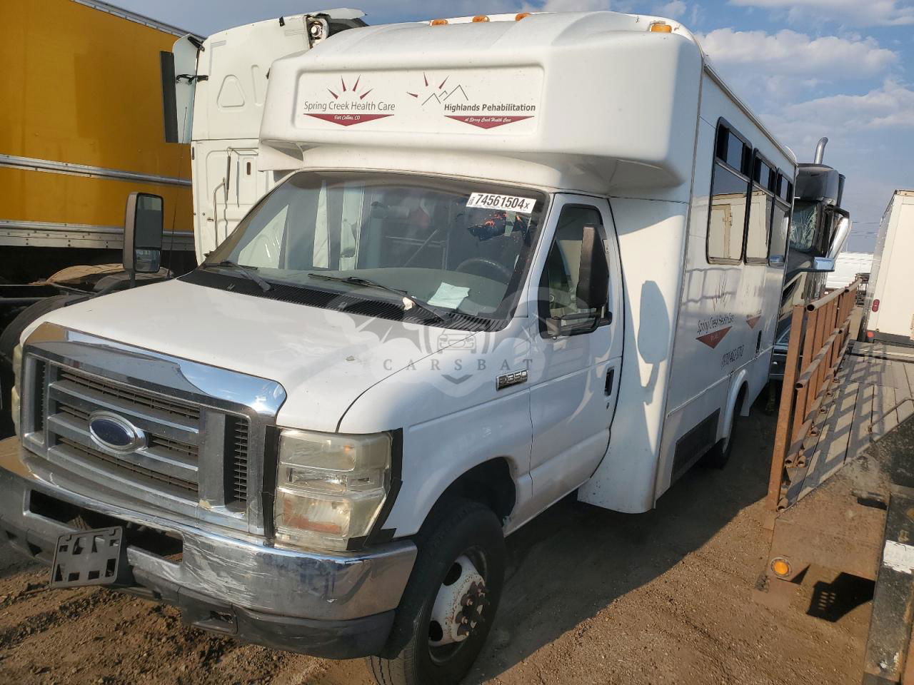 Ford Econoline E350 SUPER DUTY CUTAWAY VAN 5.4L  8 2008
