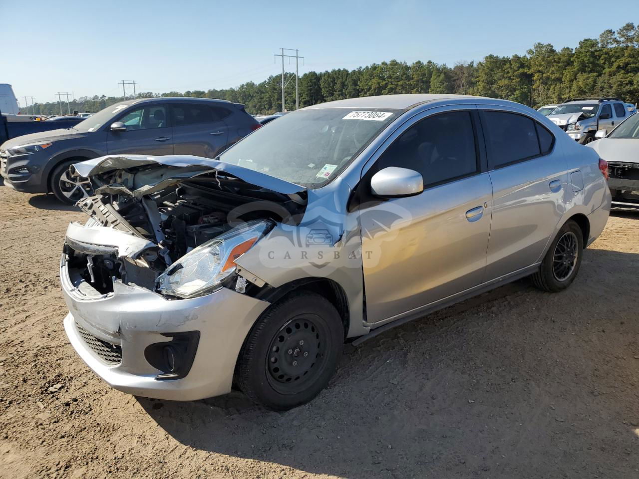 Mitsubishi Mirage G4 ES 1.2L  3 2020