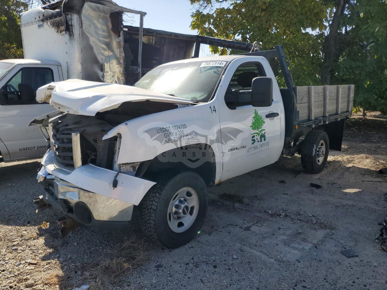 GMC Sierra K2500 HEAVY DUTY 6.0L  8 2010
